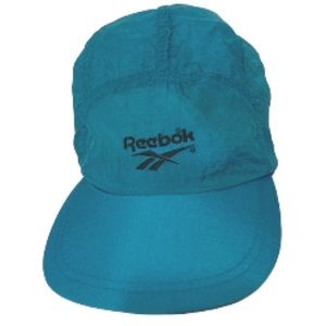 Vintage 90s Reebok Teal Water Resistant Ball Cap Hat Unisex